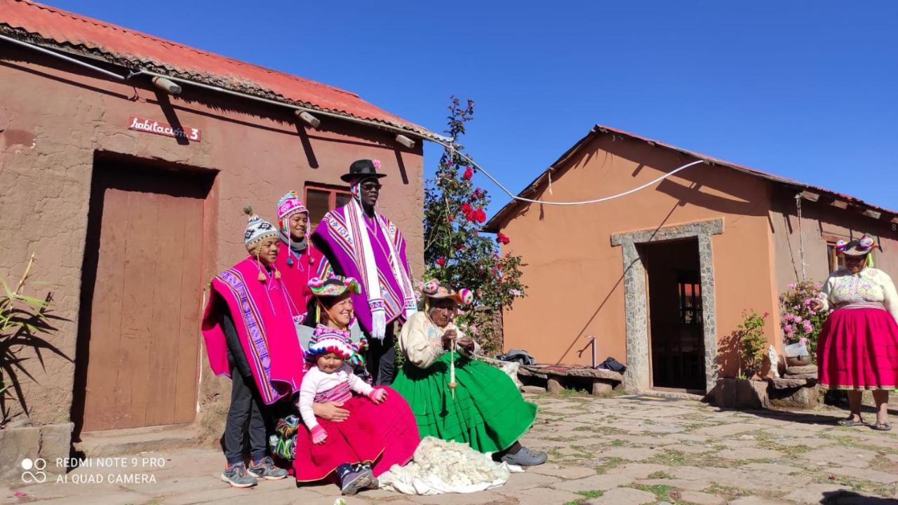 Hospedaje Rural La Florida En Llachon, Titicaca Puno Exterior photo